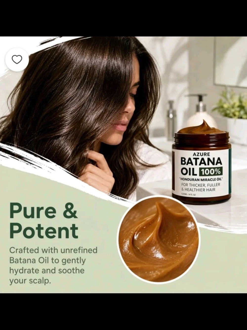 Batana Oil 100% Honduran Miracle Oil - Brown